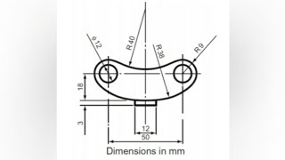 CAN OPENER  Tangency in  Technical drawing  Engineering drawing [upl. by Raknahs]