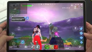 Test Game Fortnite Max Settings On Samsung Galaxy Tab S9 [upl. by Blackwell]