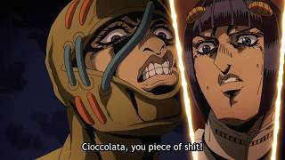 Golden Wind Episode 32  Bucciarati vs Secco 2 [upl. by Kusin]