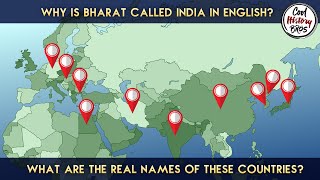 10 Countries With Very Different Real Names Compared to Their English Names What is the Cause [upl. by Possing]