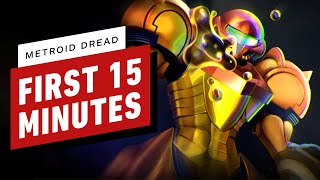 Metroid Dread The First 15 Minutes of Gameplay [upl. by Ibloc436]