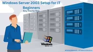 Windows Server 2003 Installation Guide  StepbyStep Setup Tutorial [upl. by Graces]