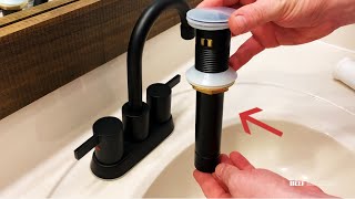 How to Install a New Faucet [upl. by Atirihs]