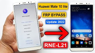 Huawei Mate 10 lite RNEL21 Frp Bypass  Huawei Mate 10 Lite Gmail Account Bypass Without PC [upl. by Treblig]