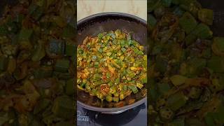 Vendakka Mezhukkupuratti  Okra Stir Fry  Bhindi  Ladies finger shortsfeed recipe [upl. by Gaskins]