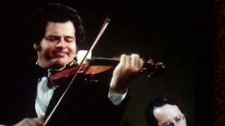 Perlman shreds Brahms Violin Concerto for Brahms birthday [upl. by Ainafets]