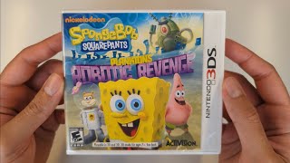 SpongeBob SquarePants Planktons Robotic Revenge 3DS SEALED CIC 2024 ASMR [upl. by Mikaela]