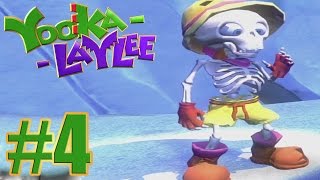 Yooka  Laylee Gameplay Walkthrough Part 4  100  Walkthrough [upl. by Ttesil252]