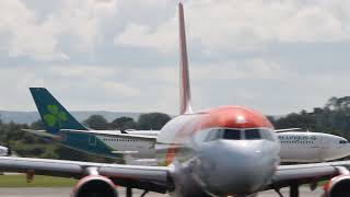 A330 OF AER LINGUS TO ORLANDO TAKEOFF [upl. by Nostaw]