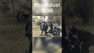 Pistol duel 1896 shortvideo subscribe movie [upl. by Neehsuan]