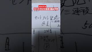 2024916セントライト記念・最終予想。スティンガー豊のシャンパンコールで連休ラストを飾りたいですな👍バイラリンが差してきたらかなり嬉しいが、どうなる。 [upl. by Osswald]