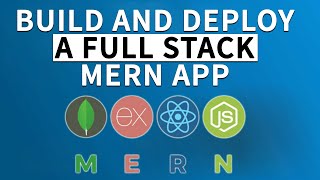 Full Stack MERN Project  Build and Deploy an App  React  Redux Node Express MongoDB Part 12 [upl. by Menard]