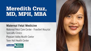 Dr Meredith Cruz OBGYN [upl. by Refinney]