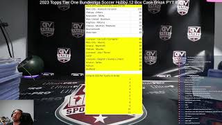 GV Sports Cards Live Box Breaks  liveboxbreaks groupbreaks sportscards boxbreak [upl. by Enaillil]