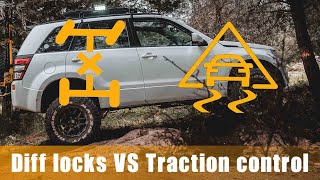 The DIFFERENCES between TRACTION CONTROL and DIFF LOCKERS מה ההבדל בין נעילת דיפרנציאל טרקשן קונטרול [upl. by Oisacin715]