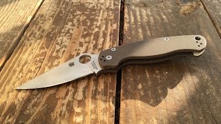 The Spyderco Paramilitary 2 PM2 Pocketknife The Full Nick Shabazz Review [upl. by Colvin]