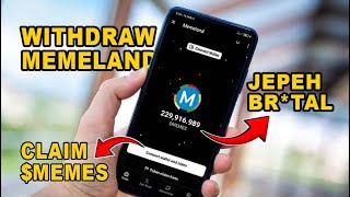 Tutorial Cara Withdraw MEMES Airdrop MemeLand  BKD tutorials Airdrop Withdrawal [upl. by Adnanref]