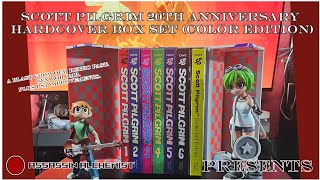 Assassin Presents Scott Pilgrim 20th Anniversary Color Hardcover Box Set collection Unboxing [upl. by Aidin510]