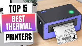 Thermal Printer  Top 5 Best Thermal Printers Review 2024 [upl. by Lu]