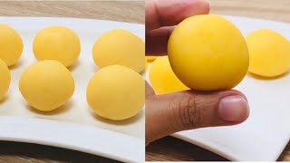 Make a sweet and chewy snacks in 5 mins with Eggs Yolk [upl. by Akirret]