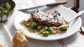 Recette  Steak sauce au poivre [upl. by Linnet]