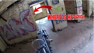 🔫🔫Airsoft  RAF Upwood Disused RAF Base Game 03 GoPro  Tokyo Marui DEVGRU 416🔫🔫 [upl. by Esila205]