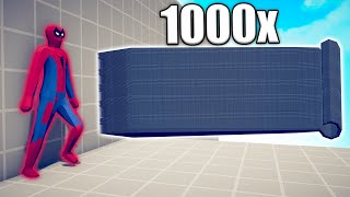 1000x OVERPOWERED SKEWER vs UNITS  TABS  Totally Accurate Battle Simulator 2024 [upl. by Hoebart]