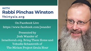 Redemption Thursdays with Rabbi Pinchas Winston [upl. by Sadler]