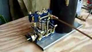 Heron Twin Launch Engine by Monahan Steam Models [upl. by Smeaj240]