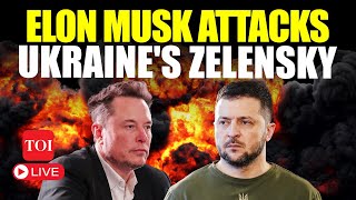 LIVE  Elon Musks Rare Attack On Zelensky After Refusal To Talk To Putin Over Ukraine War [upl. by Ahsiryt]