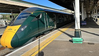 Great Western Railway London Paddington  Exeter St Davids via Westbury on October 16th 2022 [upl. by Erdnoid]