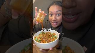 Mealprep Crispy Rice Salad🥗✨ vegan mealprep rezept arbeit foodprep sparen uni lunch [upl. by Cammy]