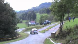 Rallye Vosgien 2012 Mikko HIRVONEN Mads OSTBERG Rally test [upl. by Fayth597]