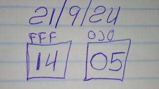 NÚMEROS PARA HOY 21 DE SEPTIEMBRE DEL 2024 RUDI L0TERIAS HOY SÁBADO 21092024 DE SEPTIEMBRE [upl. by Tatianna]