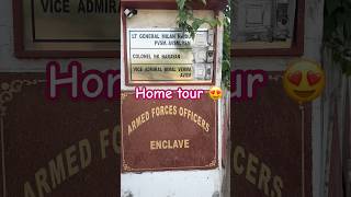 Vice admiral  ltGeneral  Home tour 😍😍diwali shortvideo minivlog army navypoliceshort [upl. by Agnes]