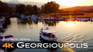 GEORGIOUPOLIS Γεωργιούπολη 🇬🇷 Drone 4K  Κρήτη Crete [upl. by Verras268]