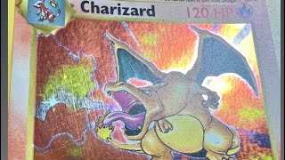 Shadowless Charizard Pokemon TCG Card Restoration [upl. by Rolfston186]