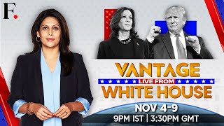 LIVE from White House Trump Defeats Harris To Reclaim US Presidency  Vantage with Palki Sharma [upl. by Annabelle]