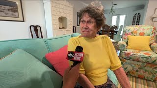 90yearold Florida woman recounts tornado ripping through bedroom [upl. by Thedrick284]