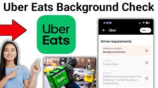 How To do Uber Eats Background Check 2024 [upl. by Vod]