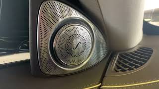 Mercedes S Class Burmester High End 3D Surround Sound Rotating Tweeter [upl. by Akinna]