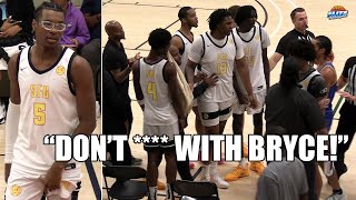 Game Gets HEATED At Peach Jam Bryce James amp SFG vs Boo Williams [upl. by Aisanahta]