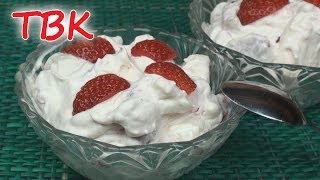 Eton Mess Recipe Strawberries Cream Meringue  Titlis Busy Kitchen [upl. by Drofhsa]