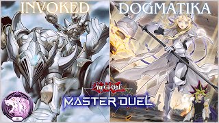 Invoked Dogmatika THE Anti Extra Deck Deck Ranked Gameplay amp Deck Profile YuGiOh Master Duel [upl. by Annuhsal]