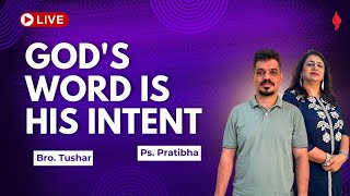 Gods Word is His Intent  Bro Tushar  NLF Nerul  29th Sep 24 [upl. by Gale435]