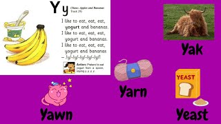 Jolly Phonics song Group 6 y song [upl. by Winne]