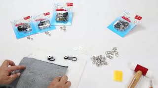 How to make eyelets  grommets application 5mm 6mm 85 mm [upl. by Cordier]