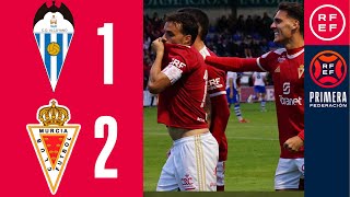 RESUMEN PrimeraFederación  CD Alcoyano 12 Real Murcia CF  Grupo 2  Jornada 37 [upl. by Sholes379]