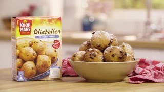 Oliebollen bakken met Koopmans Compleet [upl. by Ahsinroc370]