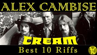 Alex Cambise  quotCream Best 10 Riffsquot [upl. by Petta807]